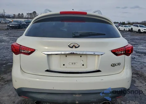 2016 Infiniti Qx70 from USA, damaged, VIN JN8CS1MW0GM750842